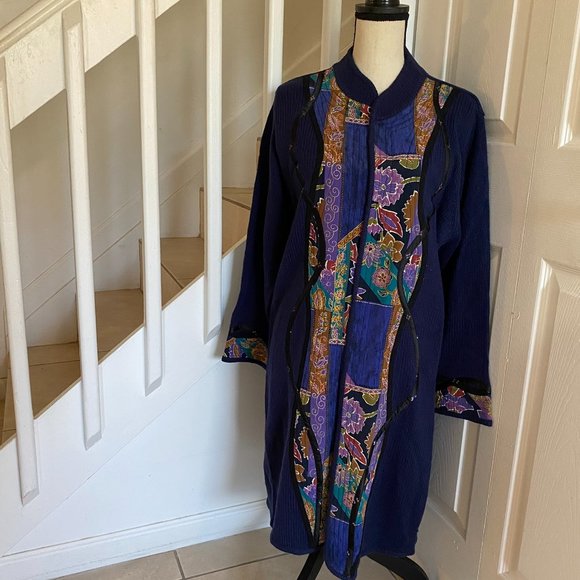 Koos Of Course Vintage Boho Sweater Cardigan - Picture 2 of 8